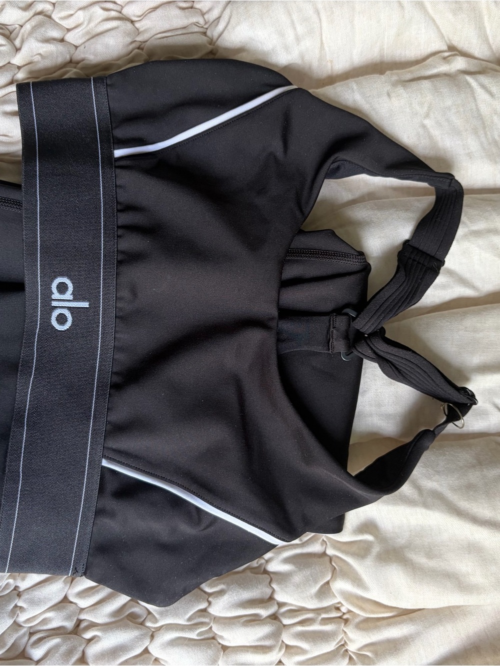 ALO Yoga Set: Airlift High Waist Suit Up Legging with Matching Sports Bra Size S - Picture 4 of 9